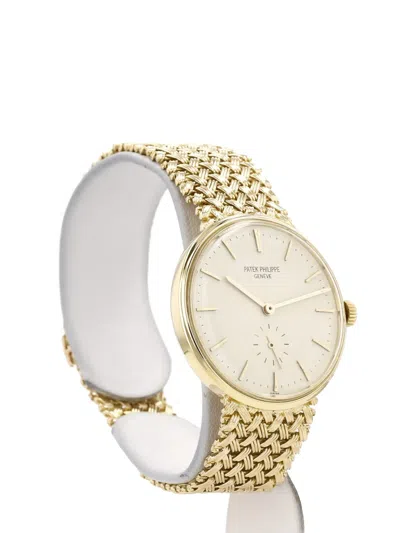 Pre-owned Patek Philippe 1960 Calatrava 33mm In Neutral