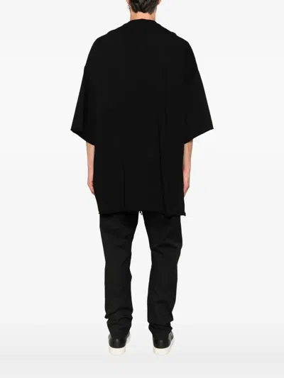 Rick Owens Tommy Oversize T-shirt In Black