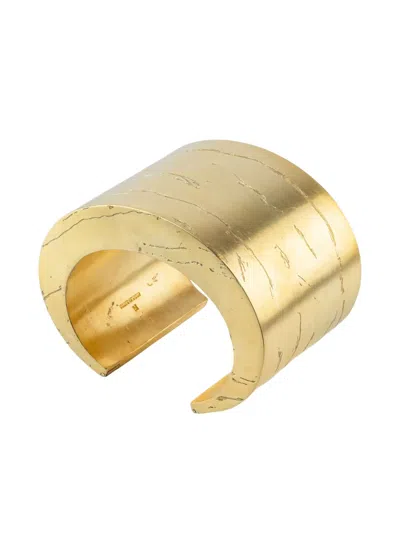 Parts Of Four Crescent Bracelet In Gold