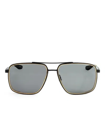 Barton Perreira Square-frame Sunglasses In Gray