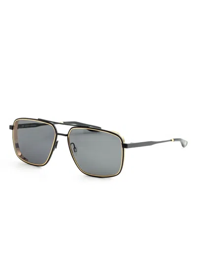 Barton Perreira Square-frame Sunglasses In Gray