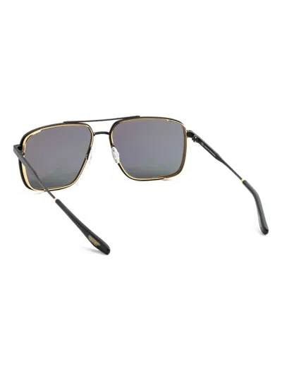 Barton Perreira Square-frame Sunglasses In Gray