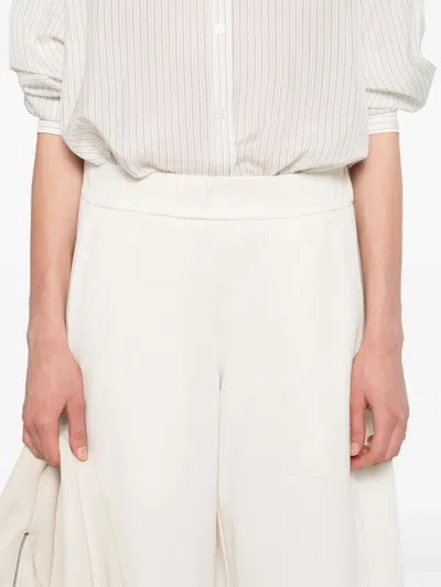 Labo Art Sporto Wide-leg Trousers In White