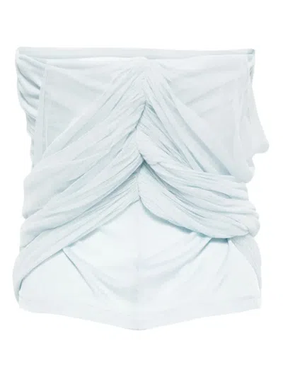 Christopher Esber Draped Strapless Top