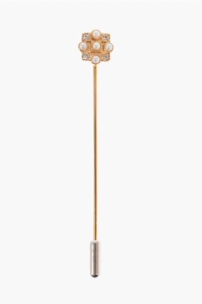 Dsquared2 Metal Pin With Rhinestone Detail Grösse Unica