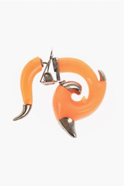 Dsquared2 Metal And Resin Flames Single Earring Grösse Unica