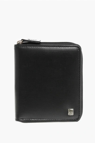 Corneliani Leather Bifold Wallett With Zipped Closure Grösse Unica