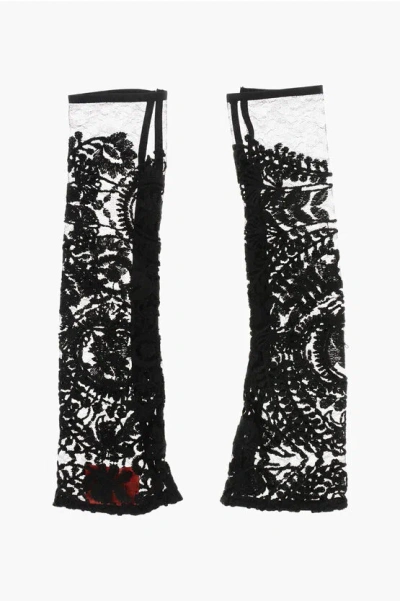 Co.go Lace Muffs With Side Zip Grösse Unica