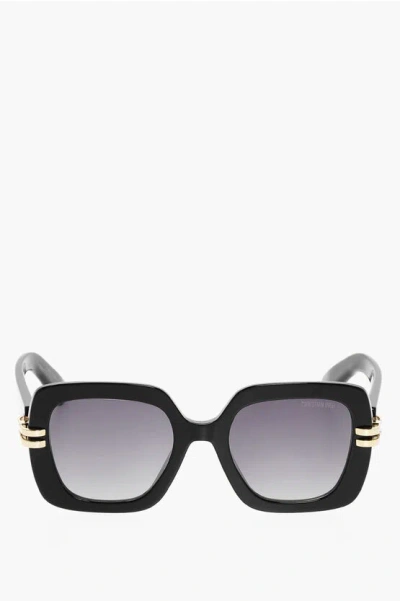 Dior Squared Sunglasses With Logoed Rods Grösse Unica