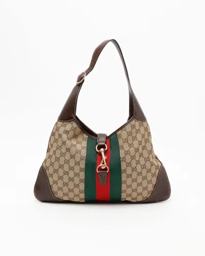 Gucci Gg Web Jackie O Bouvier Bag