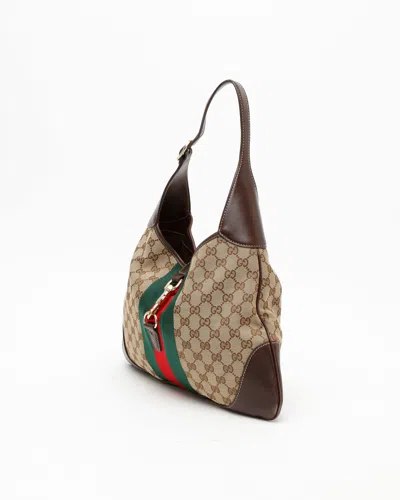 Gucci Gg Web Jackie O Bouvier Bag