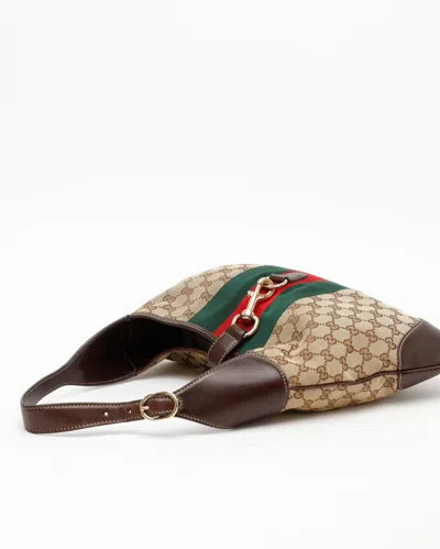 Gucci Gg Web Jackie O Bouvier Bag