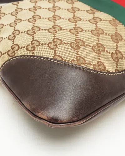 Gucci Gg Web Jackie O Bouvier Bag