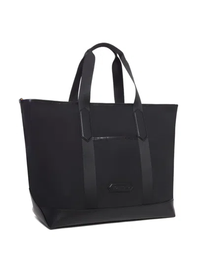 Tom Ford Leather-trimmed Tote Bag