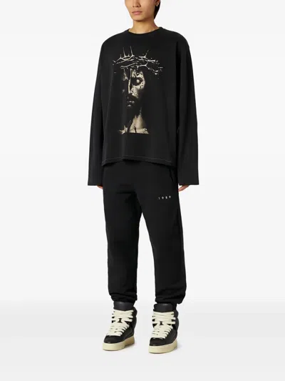 1989 Studio T-shirt Ls Jesus Black In Black