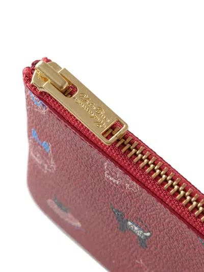 Undercover Cat-print Zip-around Pouch