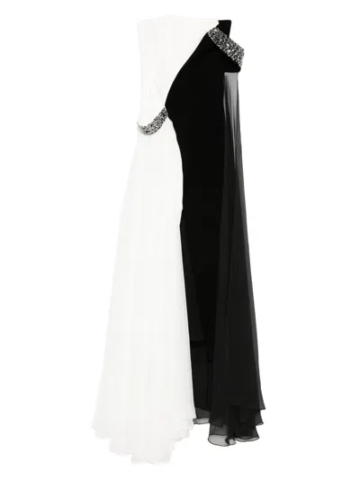 Jean Louis Sabaji Embellished Maxi Dress In Multi