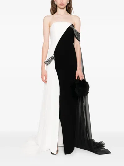 Jean Louis Sabaji Embellished Maxi Dress In Multi