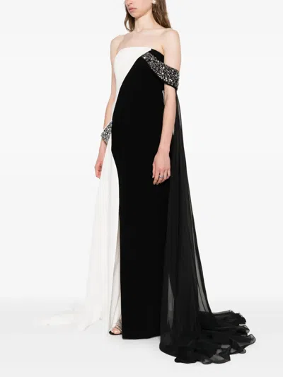 Jean Louis Sabaji Embellished Maxi Dress In Multi