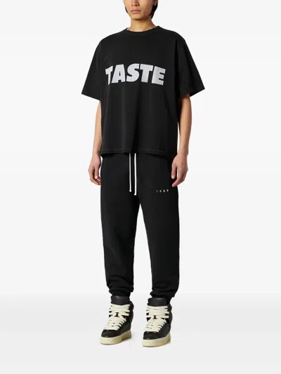 1989 Studio Cotton Track Pants In Black