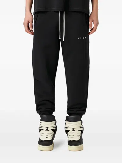 1989 Studio Cotton Track Pants In Black