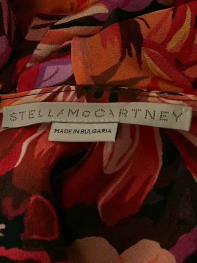 Pre-owned Stella Mccartney Floral-print Silk Blouse
