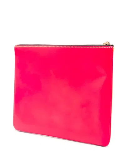 Comme Des Garçons Logo-print Clutch Bag