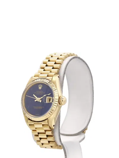 Pre-owned Rolex 1978 Datejust Lady 26mm In Blue