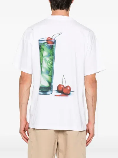 Carhartt Short Sleeve Jake Garcia T Shirt White In White