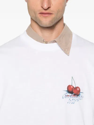 Carhartt Short Sleeve Jake Garcia T Shirt White In White