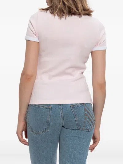 Kenzo Gots Boke Flower 2.0 Ribbed Top In Pink