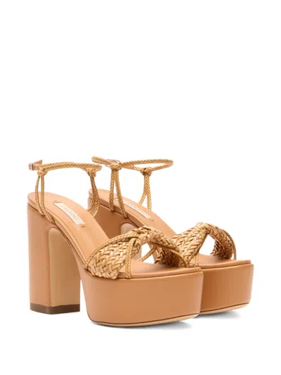 Casadei 120mm Marbella Sandals In Blue