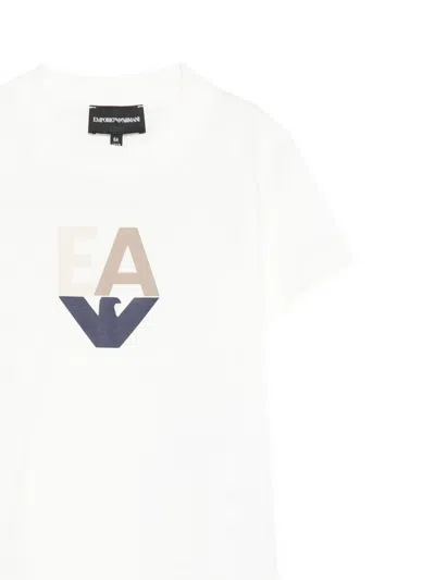 Emporio Armani Logo-print Cotton T-shirts (pack Of Three) In Multi