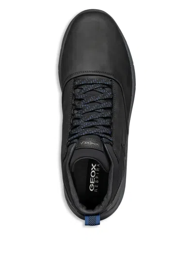 Geox Spherica Sneakers In Black