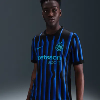 Nike Inter Milan 2025/26 Stadium Home  Men's Dri-fit Soccer Replica Jersey In Multi