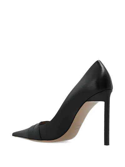 Tom Ford 110mm Eva Pointed-toe Leather Pumps In Black