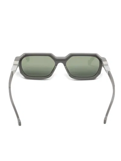 Vava Eyewear Rectangular-frame Sunglasses In Green