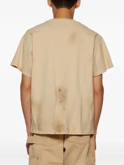 Gallery Dept. Rush Printed Cotton-jersey T-shirt In Neutral