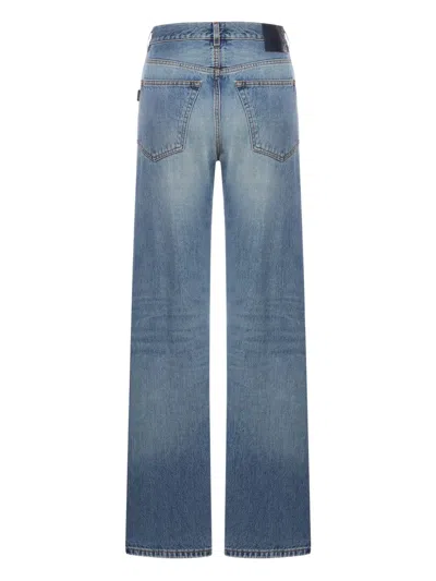 Haikure Jeans With Belt Loops In Blue