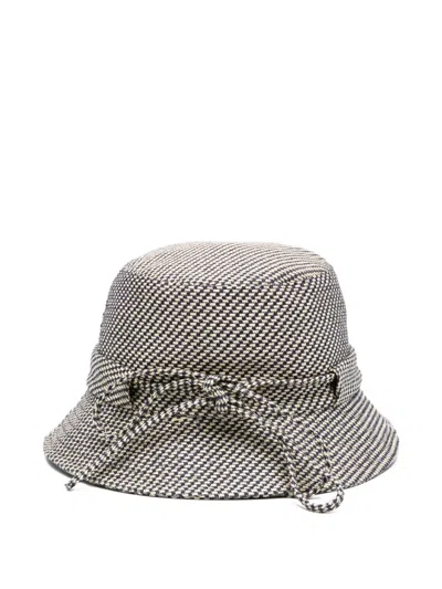 Jacquemus Le Bob Gadjo Bucket Hat In Black
