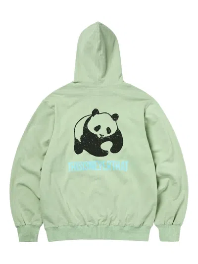 This Is Never That Panda Print Hoodie