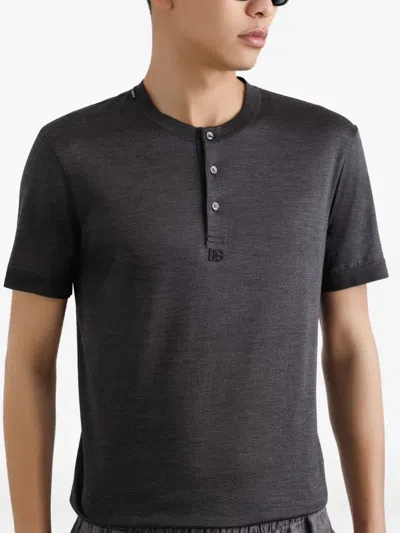Dolce & Gabbana Klassisches T-shirt In Gray