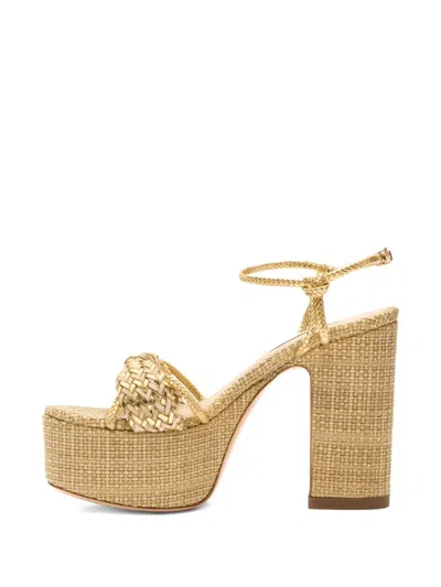 Casadei 120mm Marbella Lux Sandals In Brown