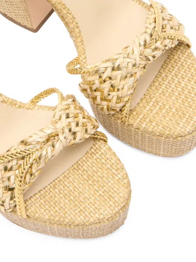 Casadei 120mm Marbella Lux Sandals In Brown