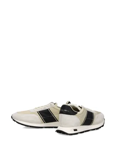 Philippe Model Sneakers Mit Wildledereinsätzen In Gray