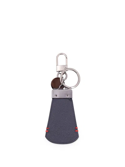 Kiton Leather Key Ring