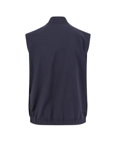 Dolce & Gabbana Wool Blend Sleeveless Jacket