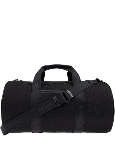 Coach Theo Monogram Cylindrical Holdall
