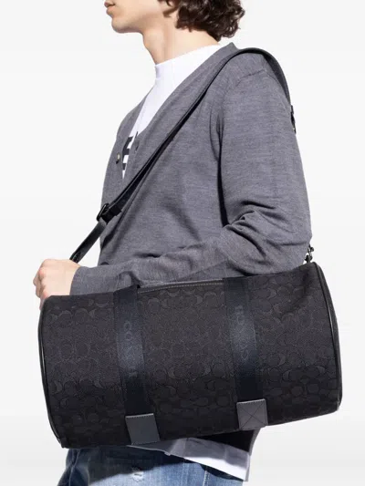 Coach Theo Monogram Cylindrical Holdall