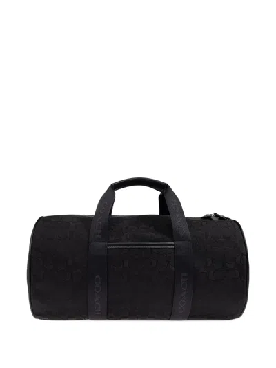 Coach Theo Monogram Cylindrical Holdall